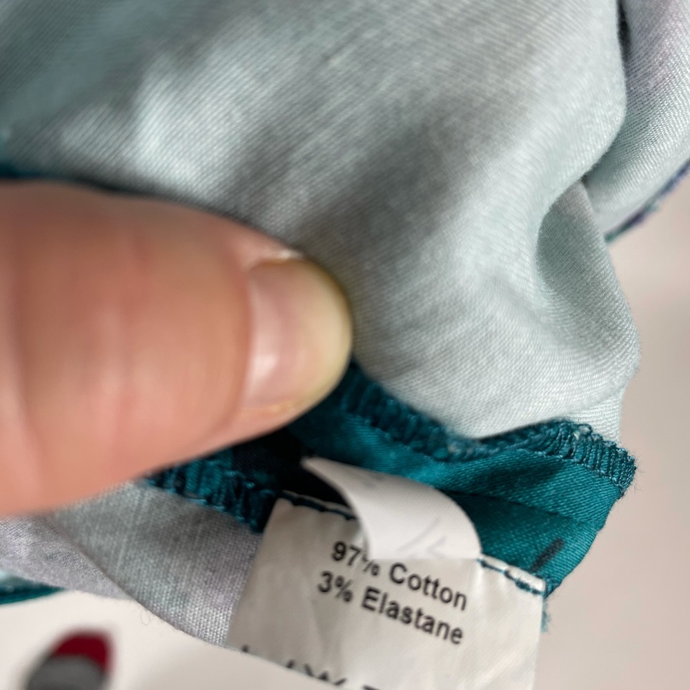 Lady Vintage Madison Teal Butterfly Dress | Made in London - Picture 9 of 13